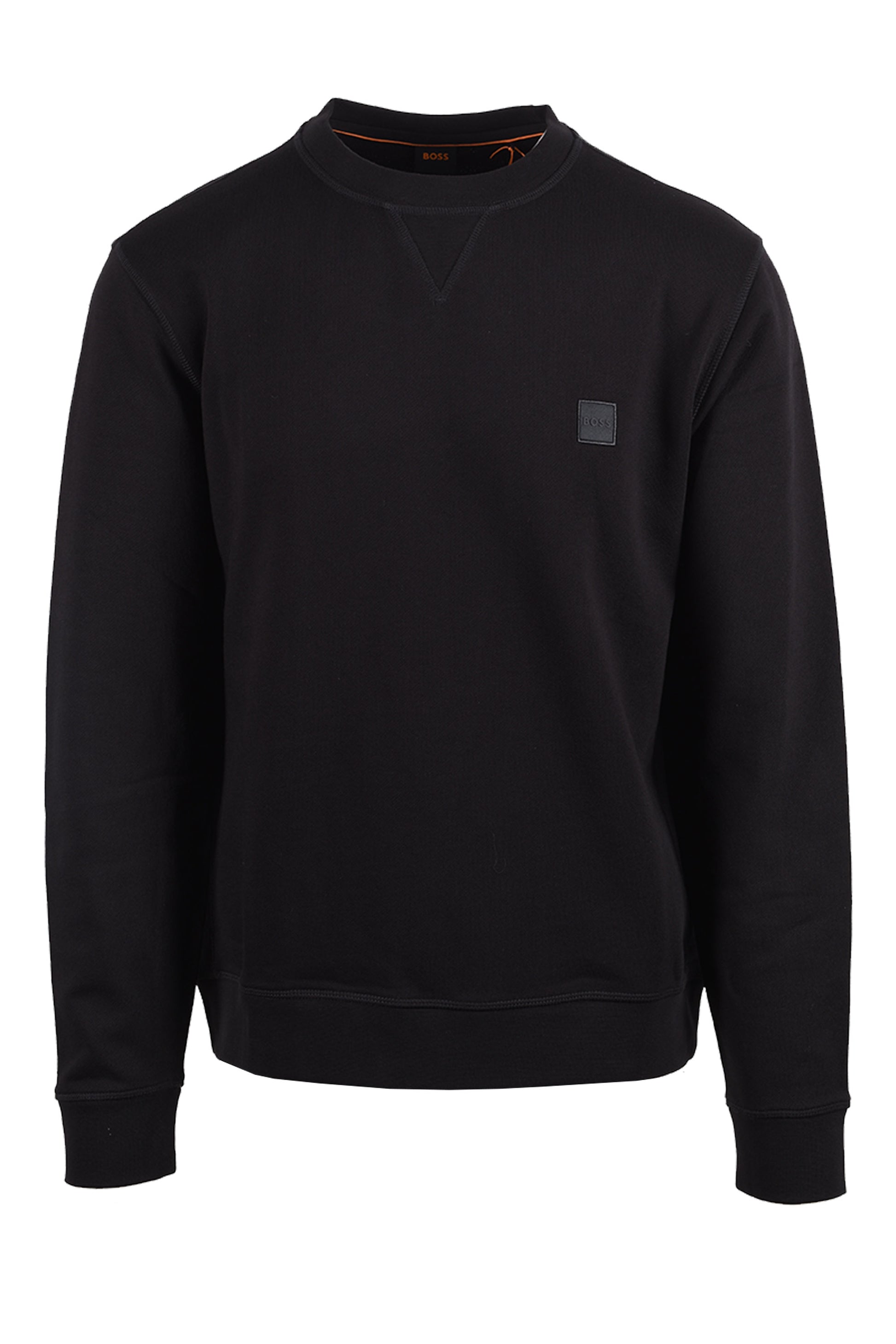 Boss Orange BOSS WESTART SWEATSHIRT BLACK Boss Orange Michael Stewart Menswear  Sweatshirts & Hoodies