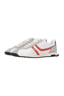 Boss Orange BOSS ZAYN TENN TRAINER OPEN WHITE Boss Orange Michael Stewart Menswear  Trainers