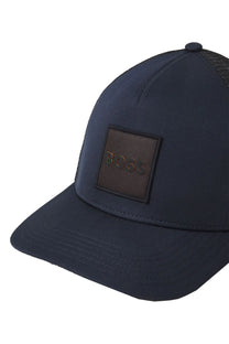 Boss Orange ELLIOT TRUCKER CAP DARK BLUE Boss Orange