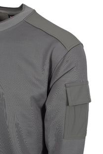 Boss Orange FUNCTIONAL SWEATSHIRT OPEN GREY Boss Orange