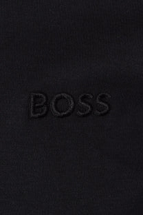 Boss Orange Interlock Polo Black Boss Orange