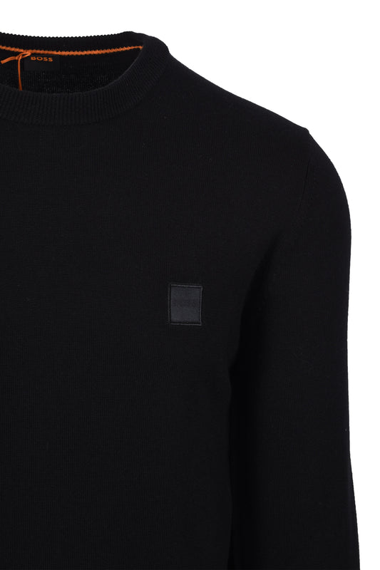 Boss Orange KANOVANO KNITTED CREWNECK BLACK