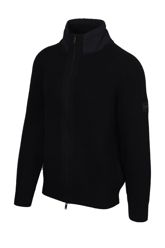 Boss Orange KIGLOO KNITTED JACKET BLACK