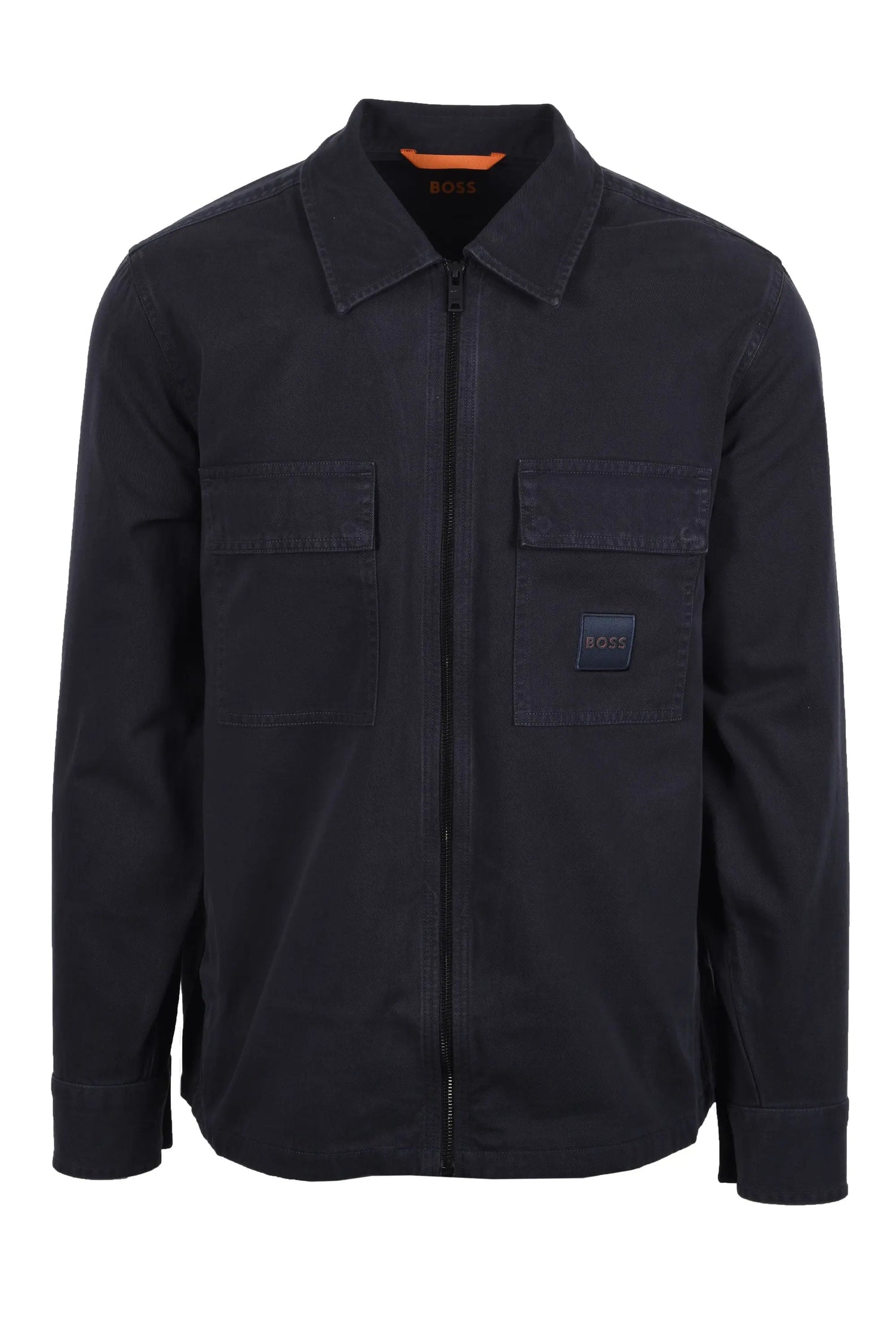 Boss Orange Lovel Zip Overshirt Dark Blue Boss Orange