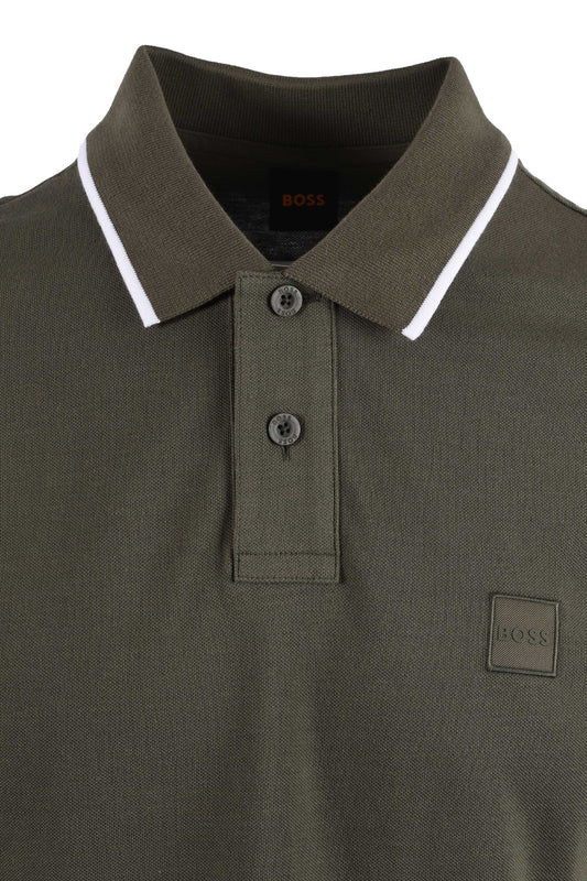 Boss orange passerford polo plakcet and collar