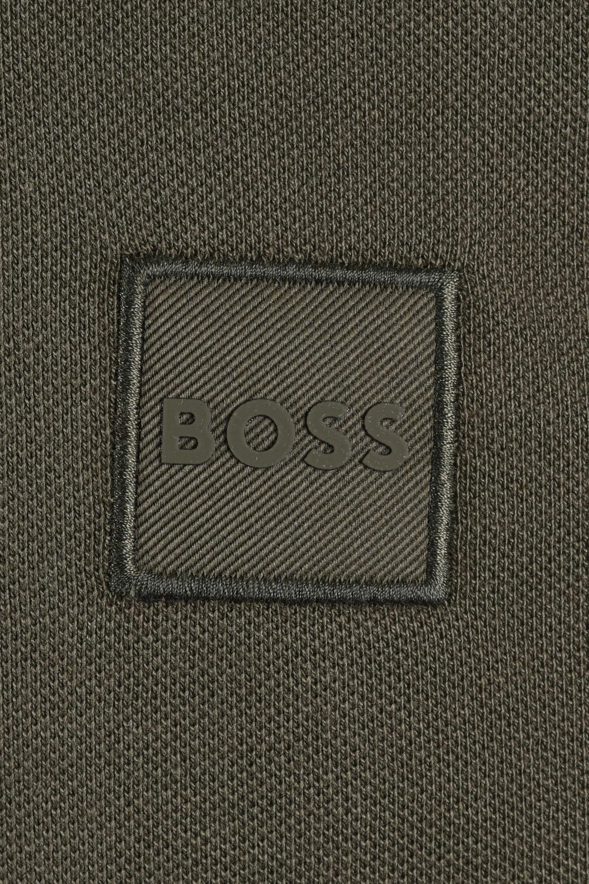 Boss orange embroidered patch logo