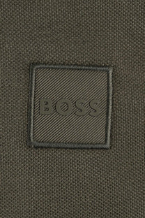 Boss orange embroidered patch logo
