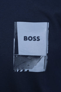 Boss Orange PLAIN T-SHIRTS OPEN BLUE Boss Orange