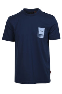 Boss Orange PLAIN T-SHIRTS OPEN BLUE Boss Orange