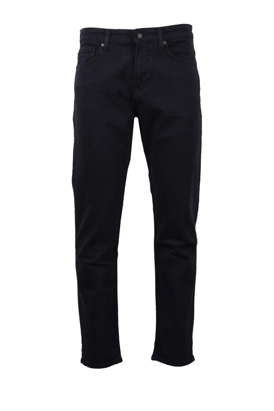 Dark blue BOSS  jeans on a white background