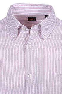 Boss Orange RICOPLUS SHIRT LIGHT PASTEL PURPLE Boss Orange