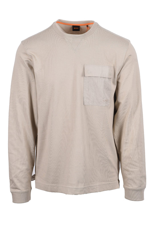 Boss Orange TE PROTECTIVE T-SHIRT LIGHT BEIGE