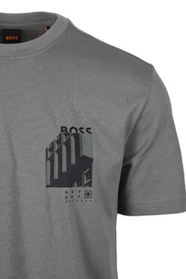 Boss Orange TE_BOARD T-SHIRT OPEN GREY Boss Orange
