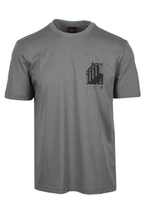 Boss Orange TE_BOARD T-SHIRT OPEN GREY Boss Orange