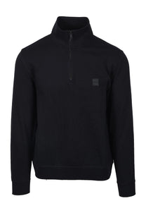 Boss Orange ZETRUST Half Zip SWEATSHIRT BLACK Boss Orange