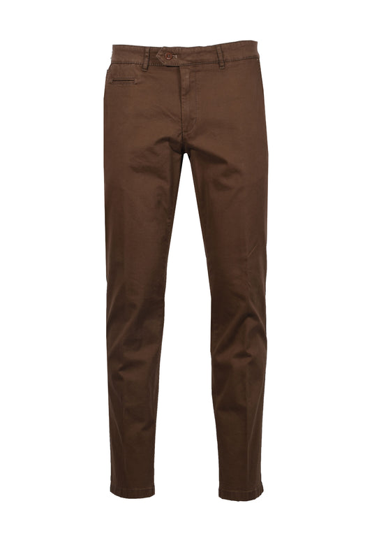 Brax Everest Cotton Chino Brown