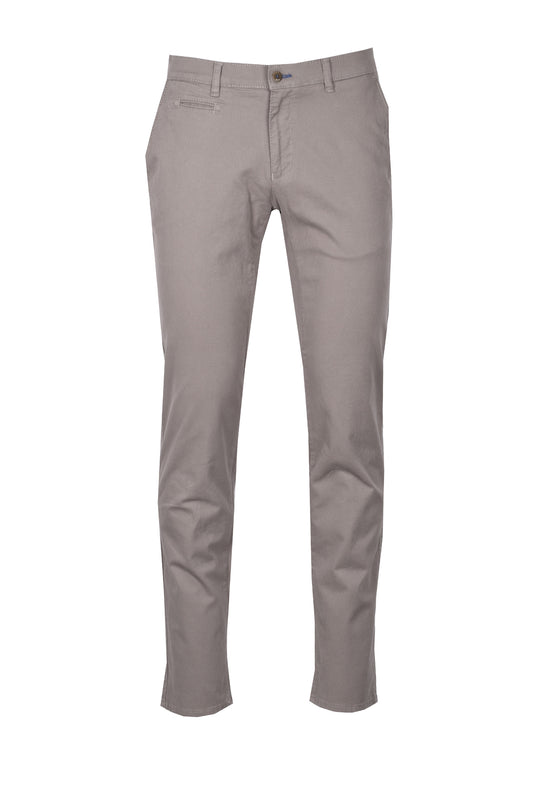 Brax Fabio Cotton Trouser Mushroom