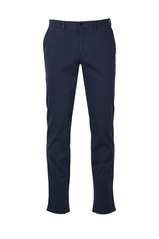 Brax Fabio Cotton Trouser Navy