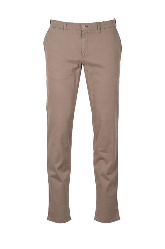 Brax Fabio Cotton Trouser Stone