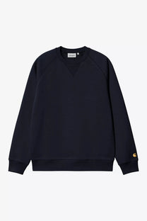 Carhartt CARHARTT CHASE SWEATSHIRT DARK NAVY/GOLD Carhartt