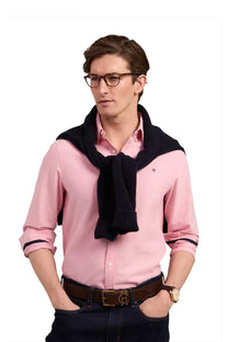 HOLLAND COOPER CLASSIC OXFORD SHIRT SOFT PINK Holland Cooper