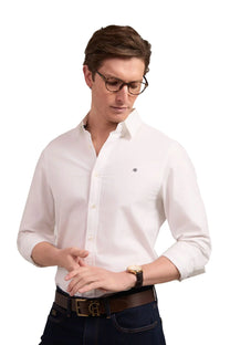 HOLLAND COOPER CLASSIC OXFORD SHIRT WHITE Holland Cooper