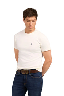 HOLLAND COOPER CREW NECK T-SHIRT WHITE Holland Cooper