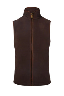 HOLLAND COOPER COUNTRY FLEECE GILET CHOCOLATE Holland Cooper