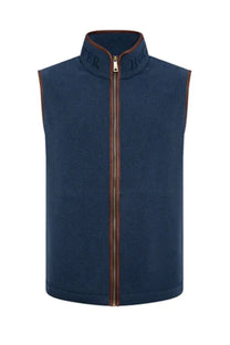 HOLLAND COOPER COUNTRY FLEECE GILET DUSTY BLUE Holland Cooper