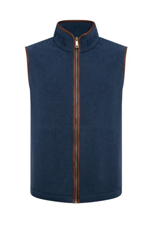 HOLLAND COOPER COUNTRY FLEECE GILET DUSTY BLUE