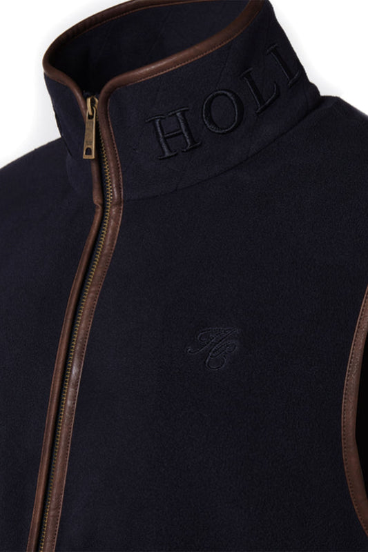HOLLAND COOPER COUNTRY FLEECE GILET INK NAVY