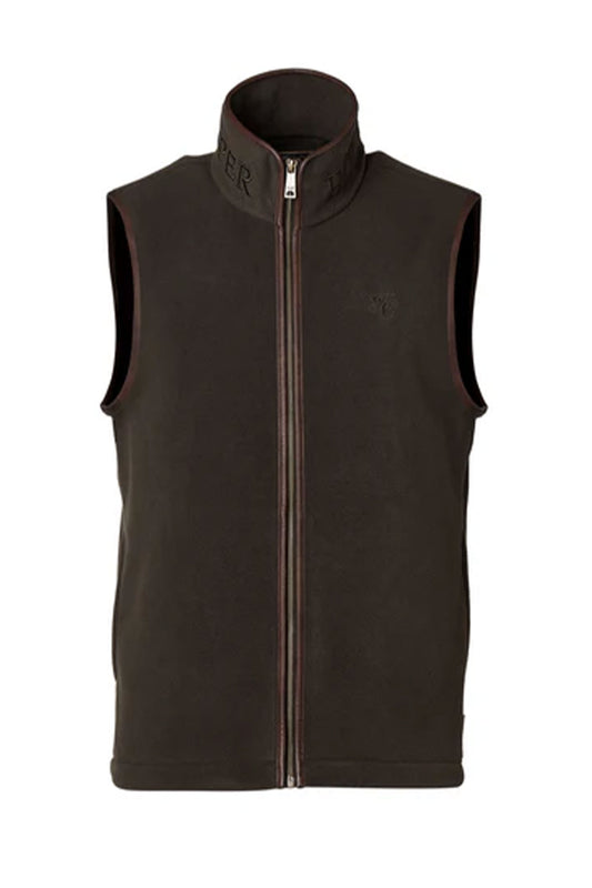 HOLLAND COOPER COUNTRY FLEECE GILET KHAKI