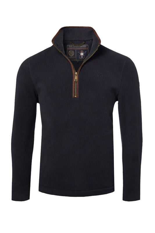 HOLLAND COOPER COUNTRY FLEECE HALF ZIP INK NAVY Holland Cooper