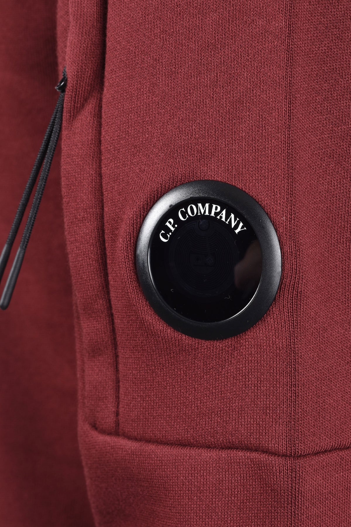 CP COMPANY DIAGONAL RAISED SWEATSHIRT ANDORRA RED