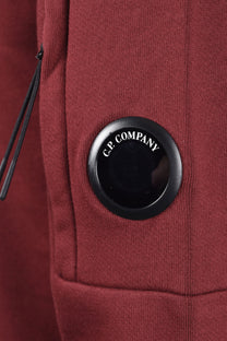 CP COMPANY DIAGONAL RAISED SWEATSHIRT ANDORRA RED
