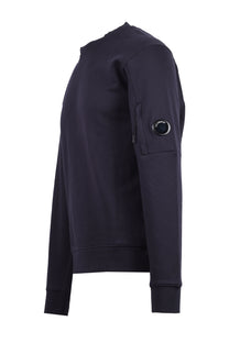 CP COMPANY DIAGONAL RAISED SWEATSHIRT TOTAL ECLIPSE