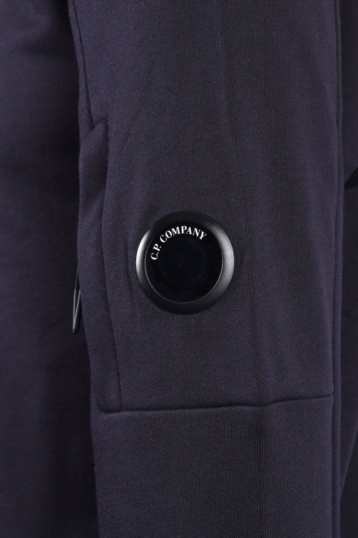CP COMPANY DIAGONAL RAISED SWEATSHIRT TOTAL ECLIPSE