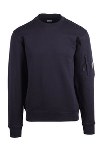 CP COMPANY DIAGONAL RAISED SWEATSHIRT TOTAL ECLIPSE