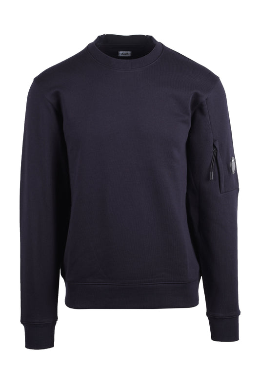 CP COMPANY DIAGONAL RAISED SWEATSHIRT TOTAL ECLIPSE