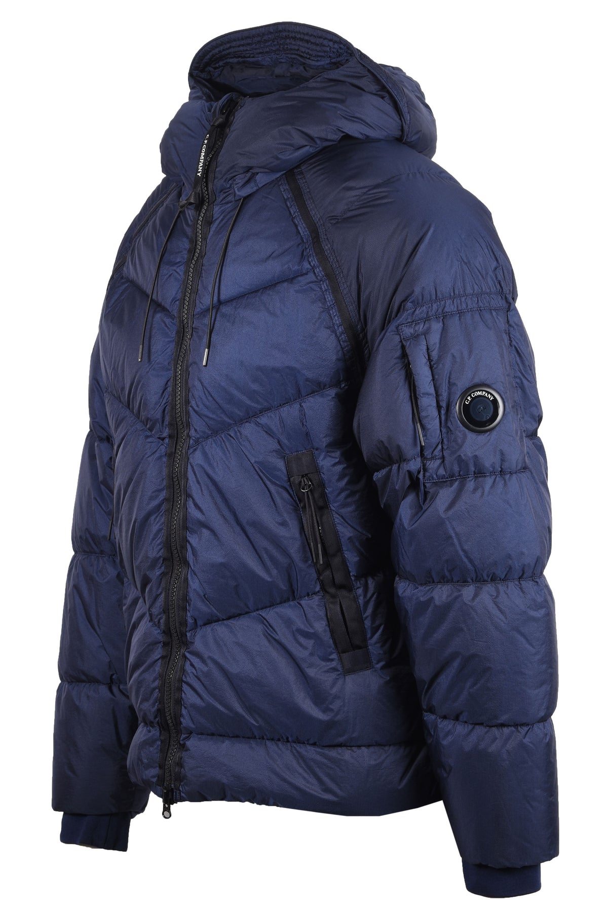 CP COMPANY DOWN QUILTED JACKET PEACOAT