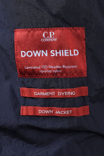 CP COMPANY DOWN QUILTED JACKET PEACOAT