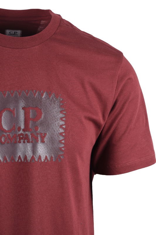 CP COMPANY T-SHIRT ANDORRA RED
