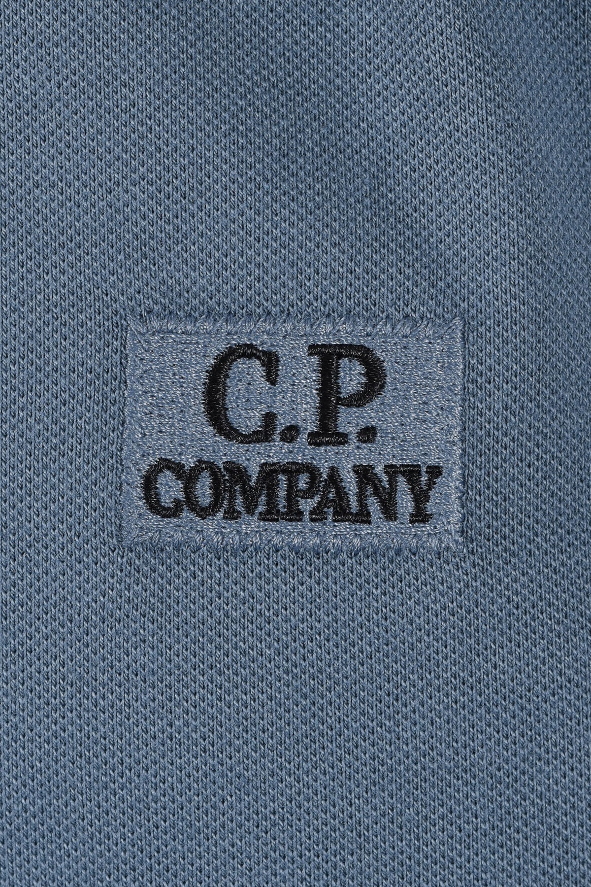CP COMPANY TIPPED POLO SHIRT ORION BLUE