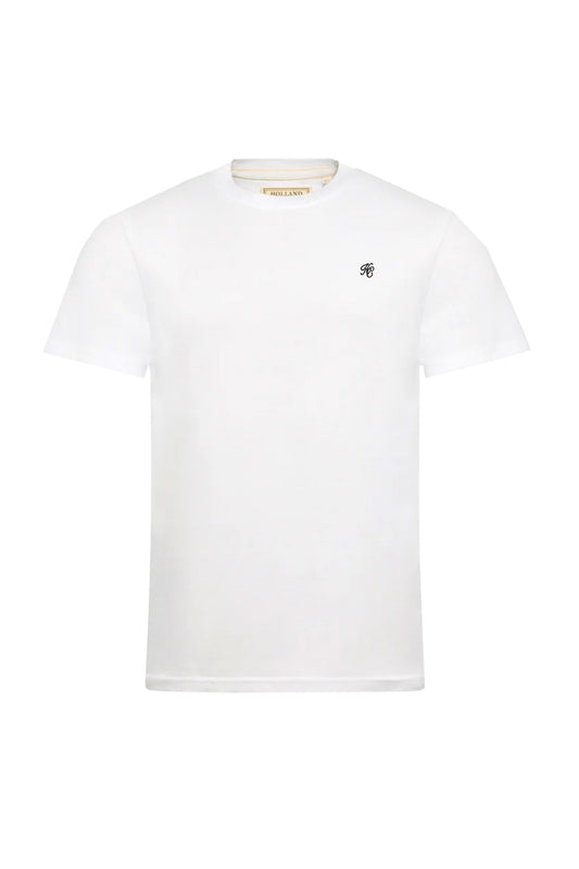 HOLLAND COOPER CREW NECK T-SHIRT WHITE