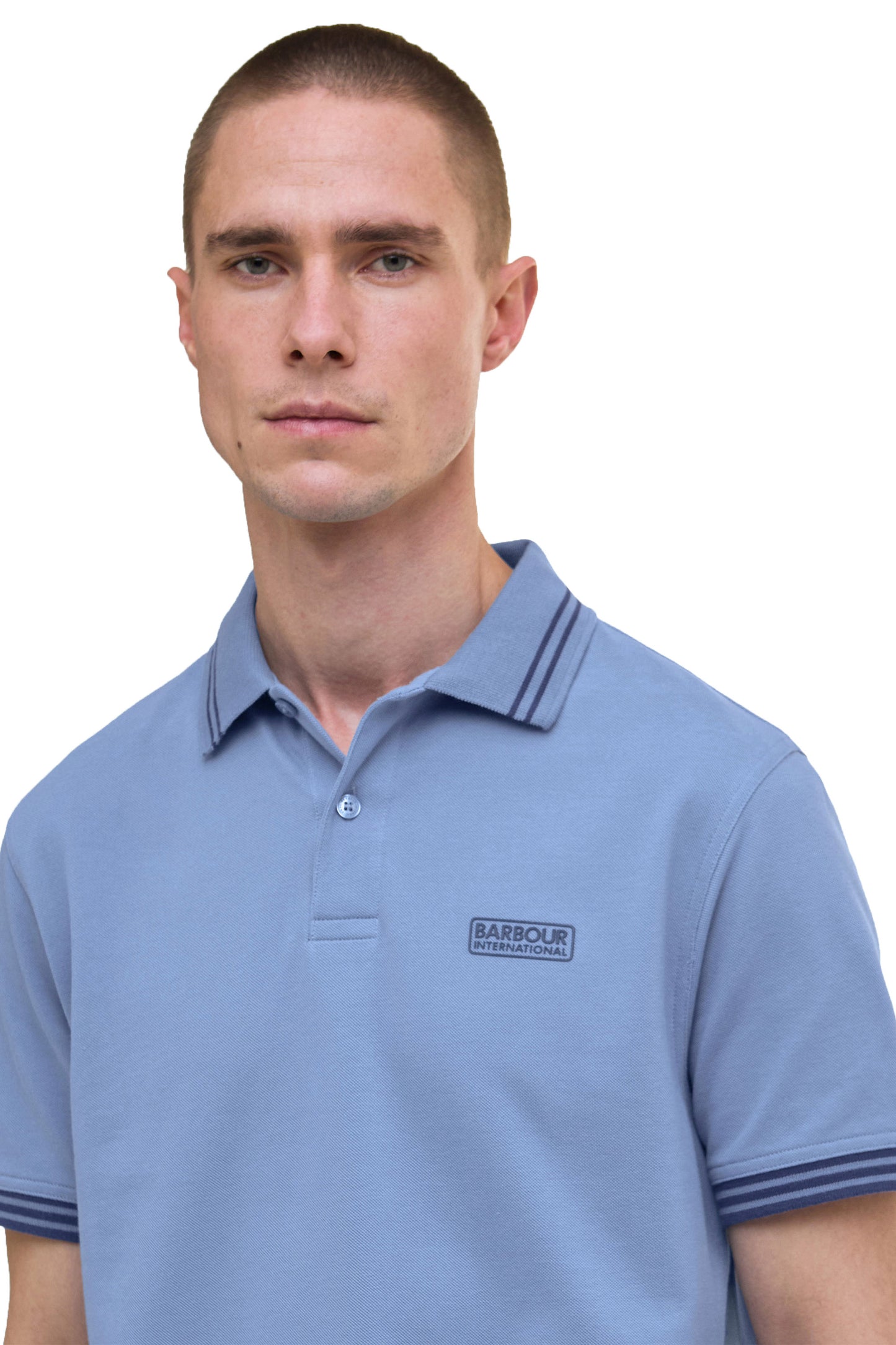BARBOUR CALIBRATED POLO MANOR BLUE
