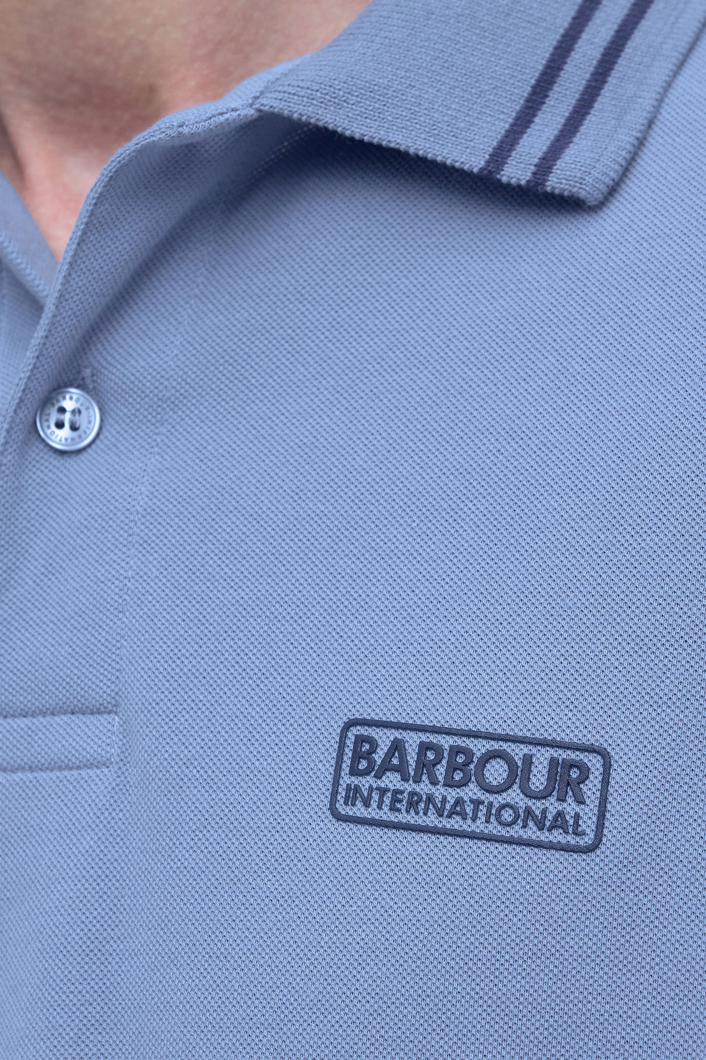 BARBOUR CALIBRATED POLO MANOR BLUE