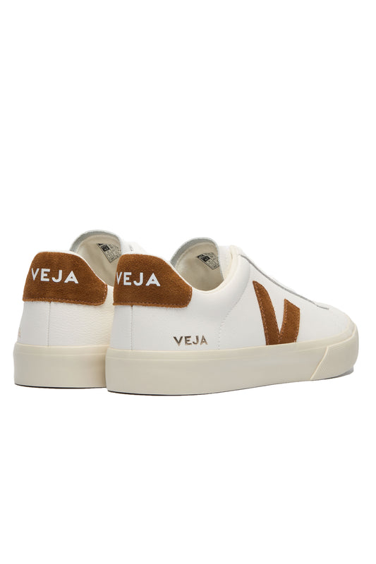 Veja Campo Leather Trainer White/Cognac