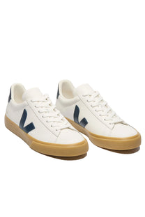 Veja Campo Leather Trainer White/Nautico/Natural Veja