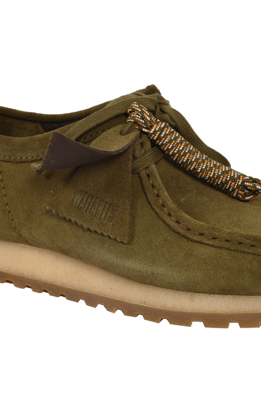 Clarks Originals Wallabee RB Olive Suede