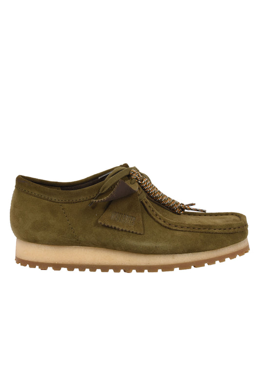 Clarks Originals Wallabee RB Olive Suede